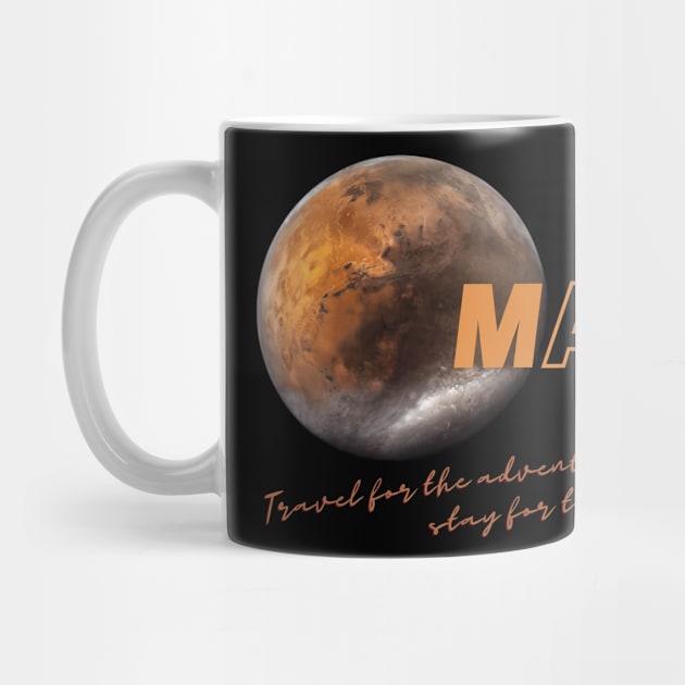 Mars Travel by Stupid Coffee Designs